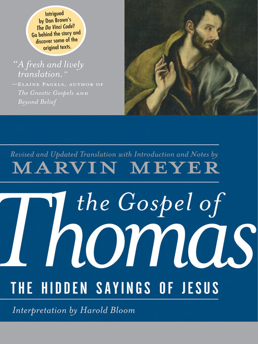 Title details for The Gospel of Thomas by Marvin W. Meyer - Available